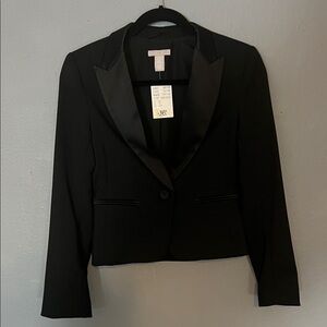 H&M Tuxedo Style Black Women's Blazer